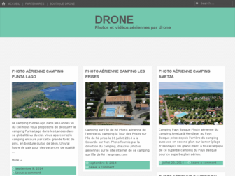 aero-drone.fr website preview