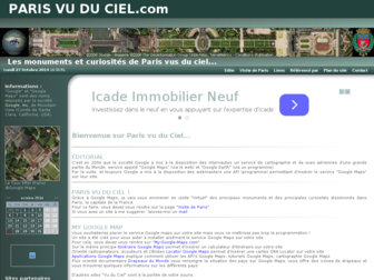 paris-vu-du-ciel.com website preview