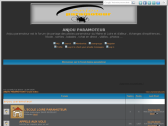 anjou.paramoteur.leforum.tv website preview