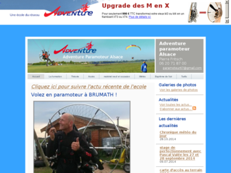 paramoteur67.fr website preview