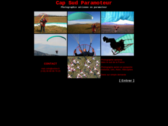 cap.sud.paramoteur.free.fr website preview