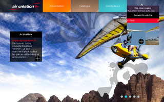 aircreation.fr website preview