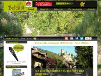 mairie-belcastel.fr website preview