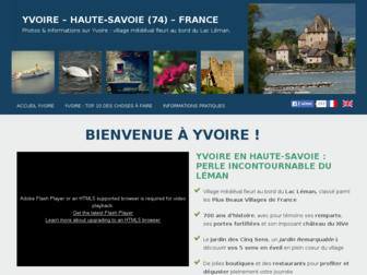 visit-yvoire.com website preview