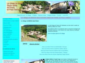 marsa.aude.free.fr website preview