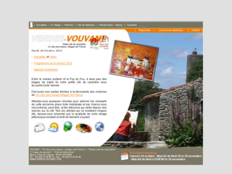 vendee-vouvant.com website preview