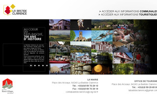 labastideclairence-pays-basque.com website preview