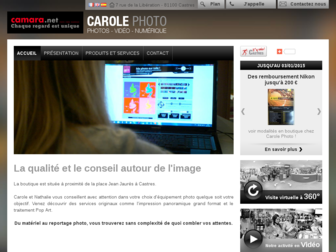 carole-photo.fr website preview
