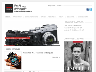 camara-grenoble.fr website preview