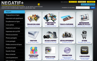 negatifplus.com website preview