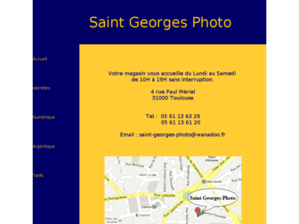 saintgeorgesphoto.fr website preview
