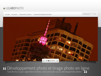 le-labo-photo.fr website preview