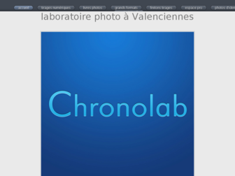 chronolab.fr website preview