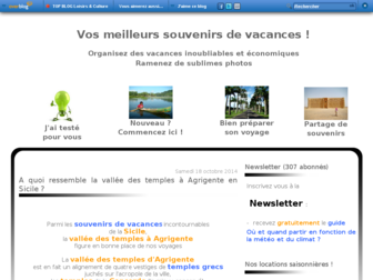 souvenirs-de-vacances.com website preview