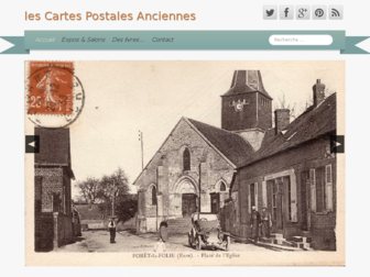 lescartespostalesanciennes.fr website preview