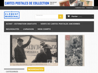 cartespostales.eu website preview