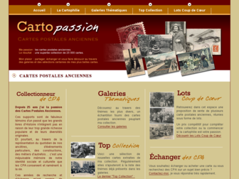 carto-passion.com website preview