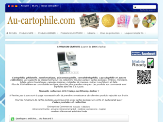 au-cartophile.com website preview