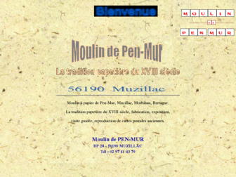 moulin-pen-mur.com website preview