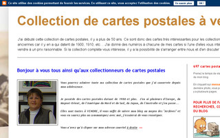 collectiondecartespostales.blogspot.com website preview