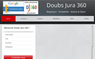 doubsjura360.fr website preview