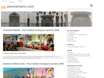 panoramaroc.com website preview