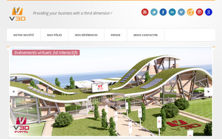 v3d-corporate.com website preview