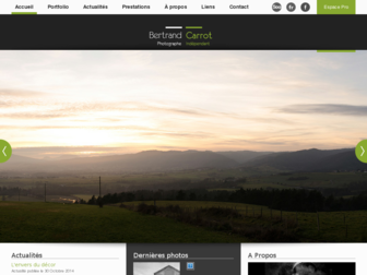 bertrand-carrot.com website preview