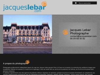 jacqueslebar.com website preview