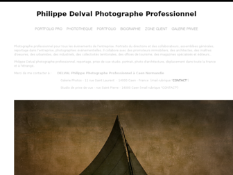 philippedelval.com website preview