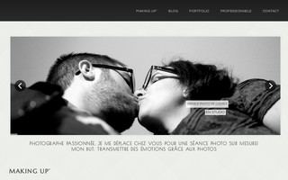 makingup.fr website preview