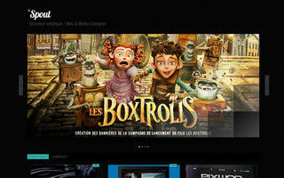 spout.fr website preview