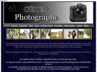 gerem-photographe.com website preview