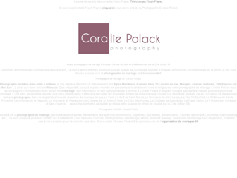 coraliepolack.com website preview