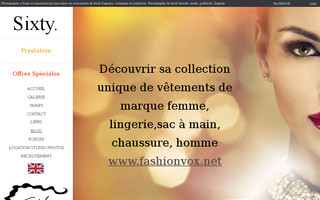 sixty.pro website preview