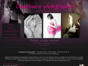 imaginaire-photographie.com website preview