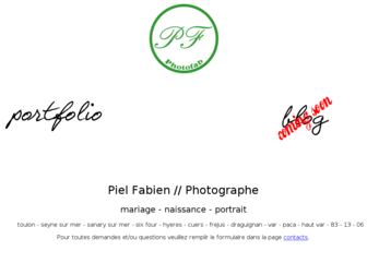 photofab.fr website preview