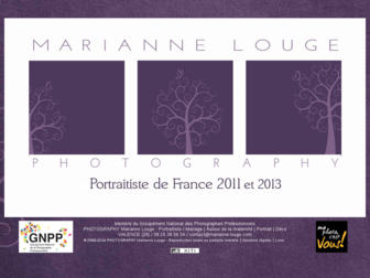 marianne-louge.com website preview