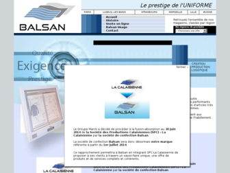 balsan.fr website preview