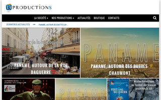 13productions.fr website preview