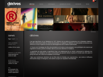 derives.be website preview