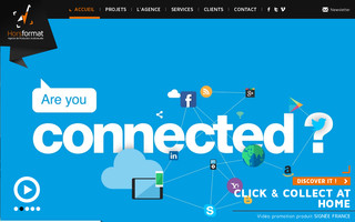 hors-format.fr website preview