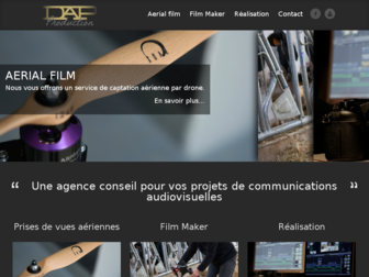 drone-audiovisuel-production.fr website preview