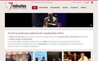 7minutes-productions.tv website preview