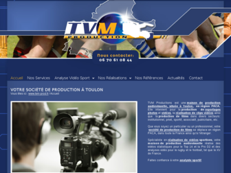 tvm-prod.fr website preview