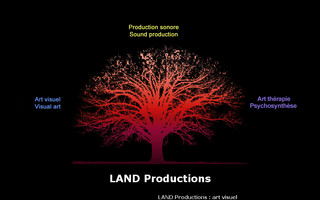 landproductions.fr website preview