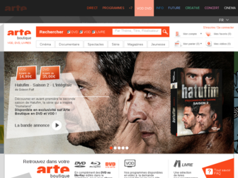 boutique.arte.tv website preview