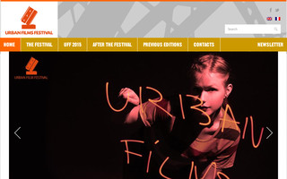 urbanfilmsfestival.com website preview