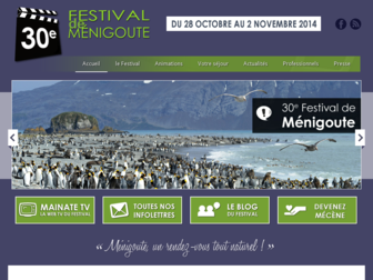 menigoute-festival.org website preview