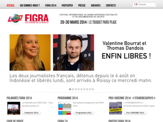 figra.fr website preview